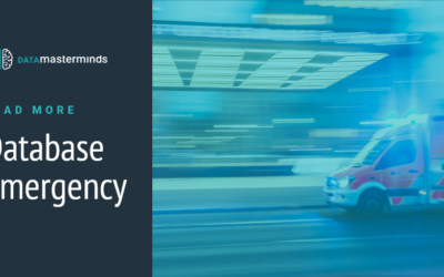 Starting from a database emergency: how you can get your server strategy back on track.